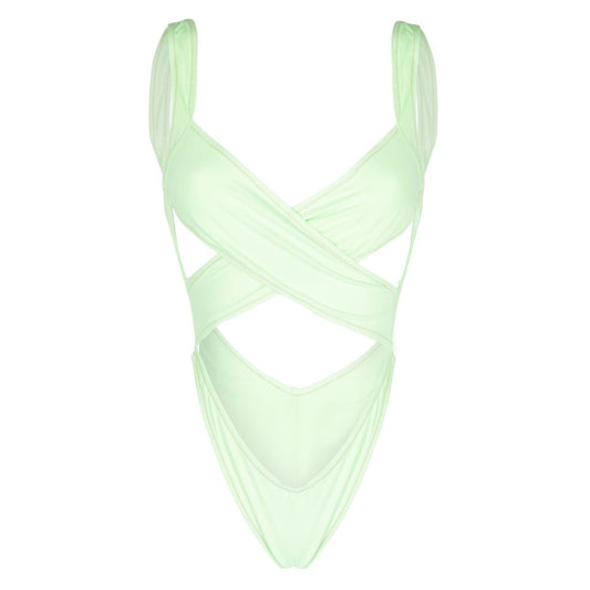REINA OLGA Sea clothing Green Beachwear & underwear