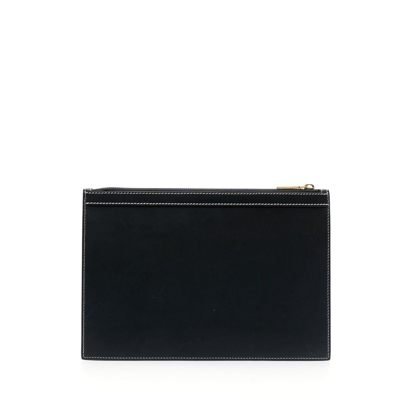 Front view with bag zipped and handles upright.