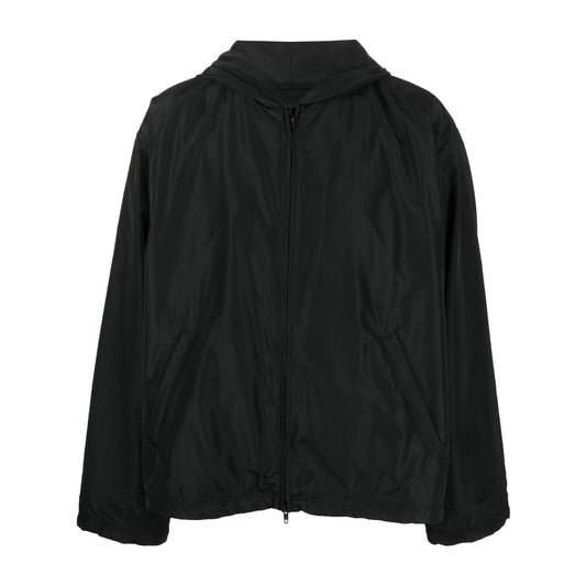 Balenciaga logo-print Hooded Windbreaker