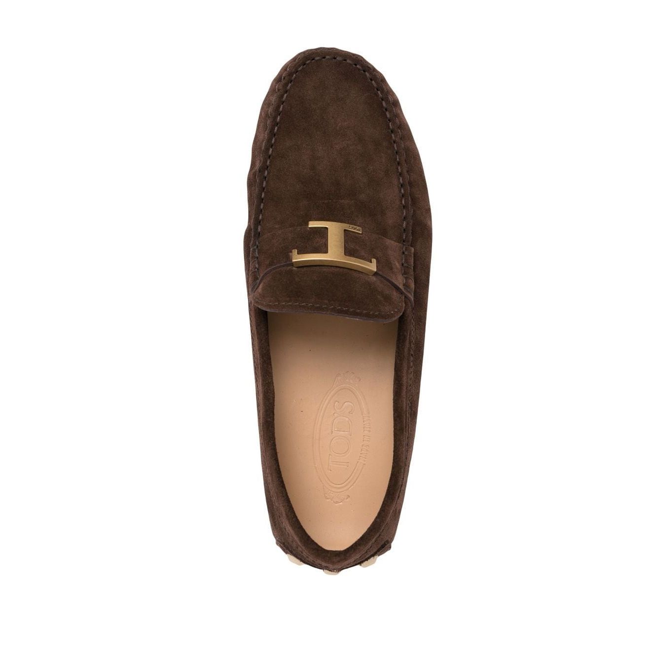Tod's Gommino Bubble T Timeless nubuck driving shoes