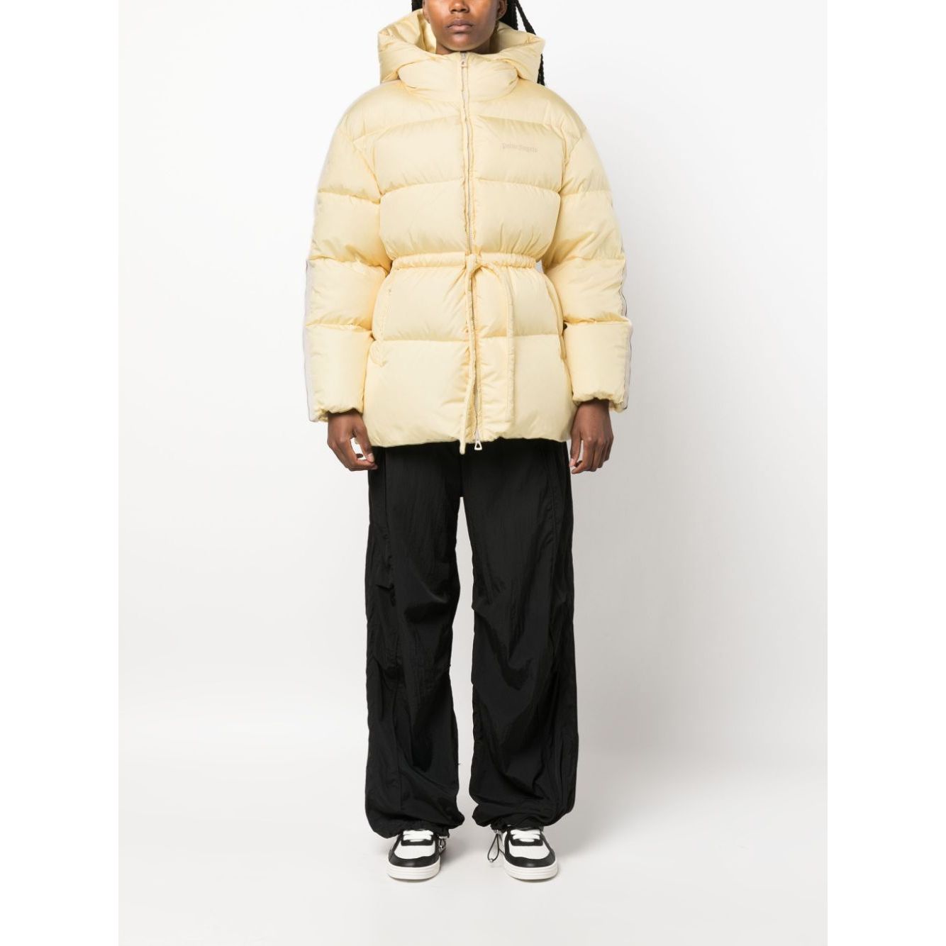 Palm Angels Coats Beige