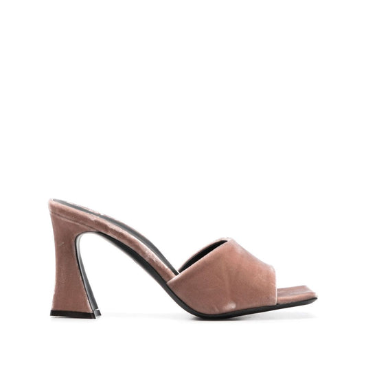 Giuseppe Zanotti Solhene 90mm velvet-effect sandals