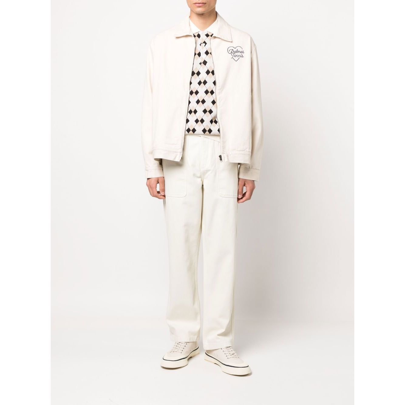PALMES Trousers White