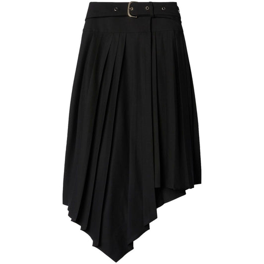 Off White Tech Drill Belt Pleated Skirt Skirts