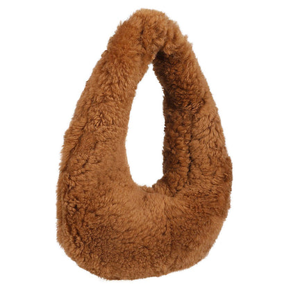 Anita Bilardi Faux fur shoulder bag