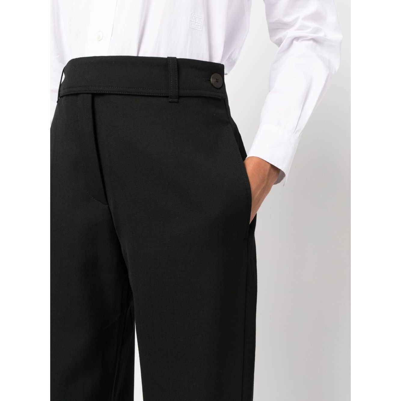 STUDIO NICHOLSON Trousers Black Trousers