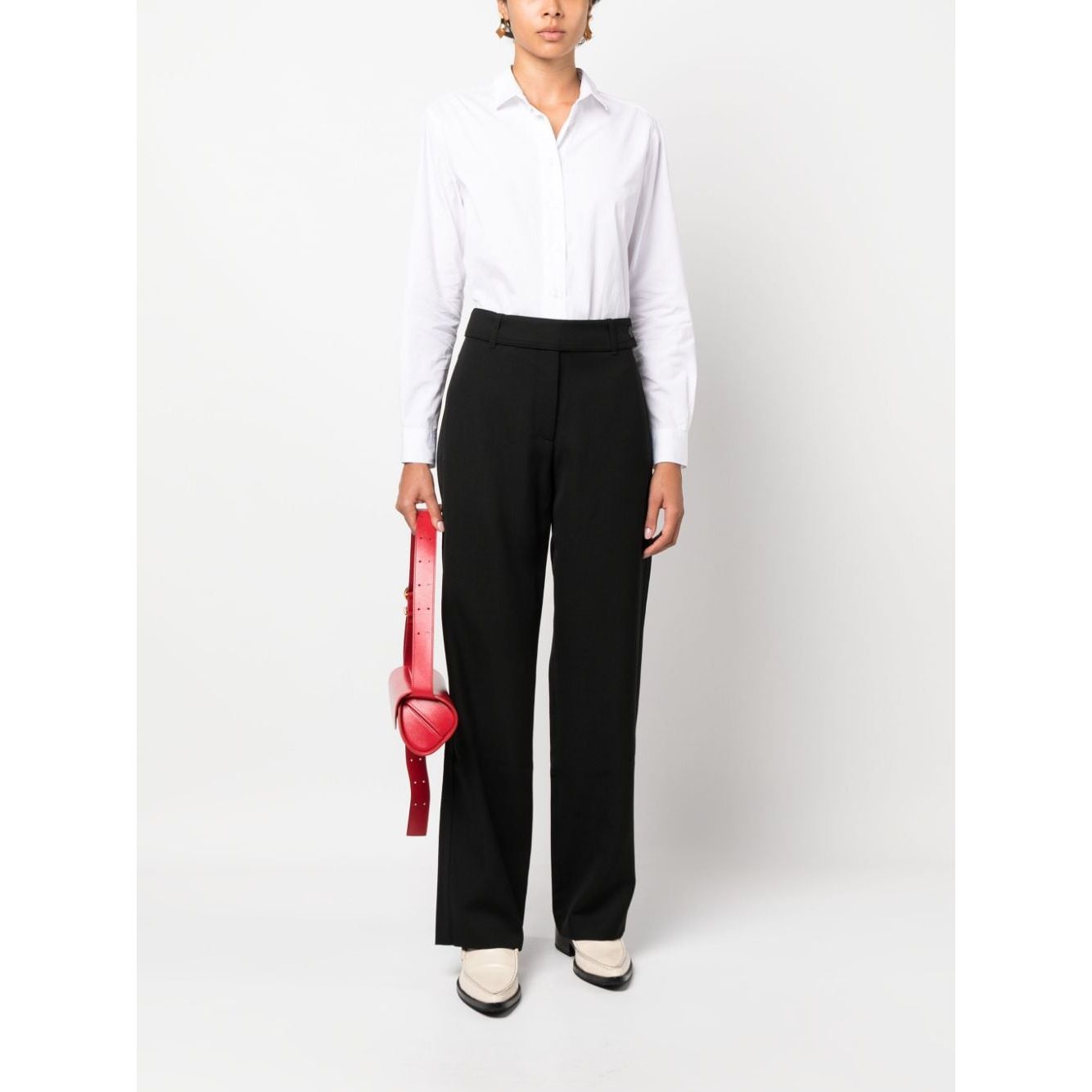 STUDIO NICHOLSON Trousers Black Trousers
