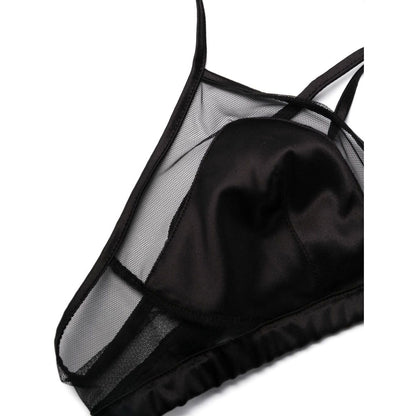 Dolce & Gabbana panelled tulle satin bra