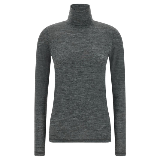 Jil Sander Gray Polyester Sportswear