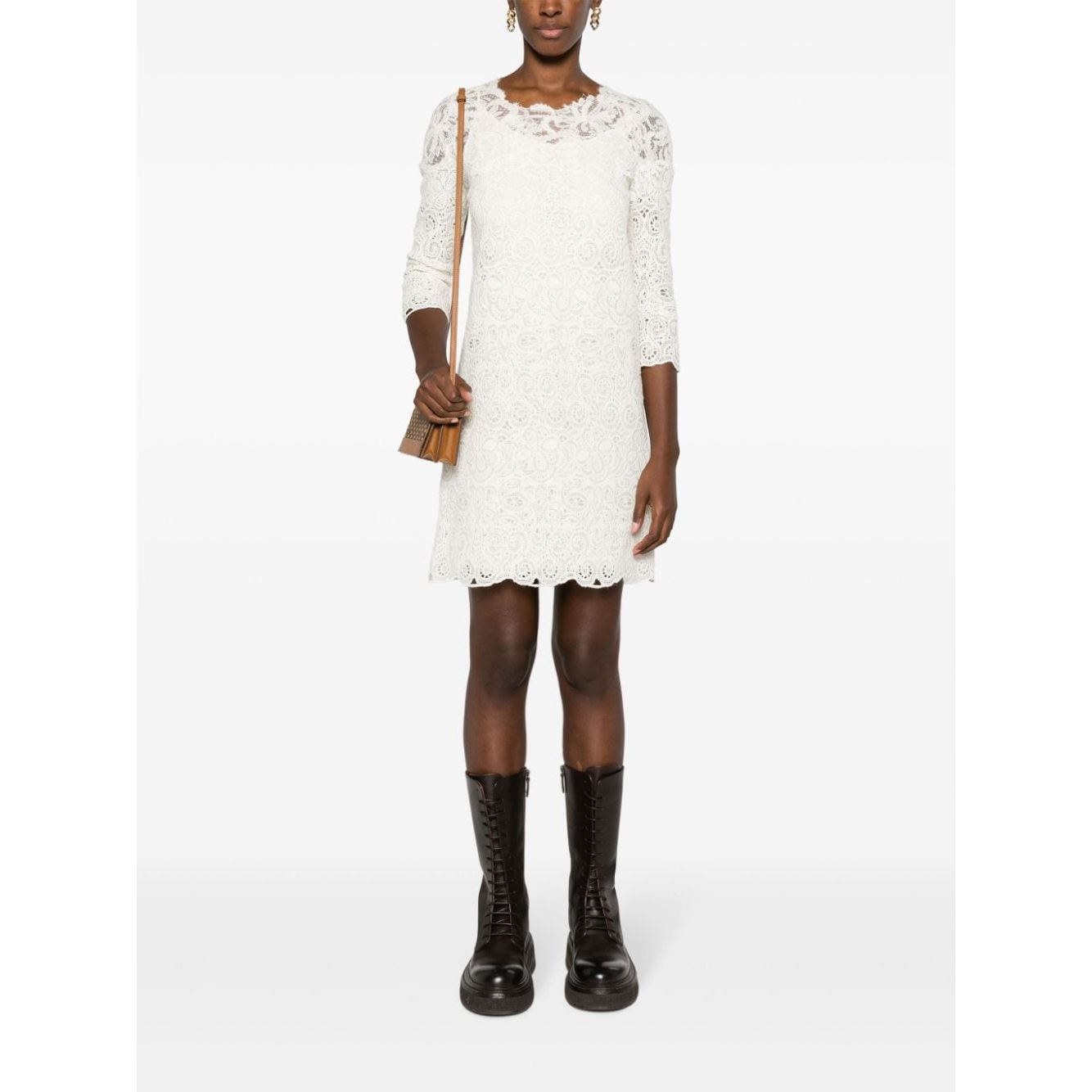 Ermanno Scervino Wool blend short dress