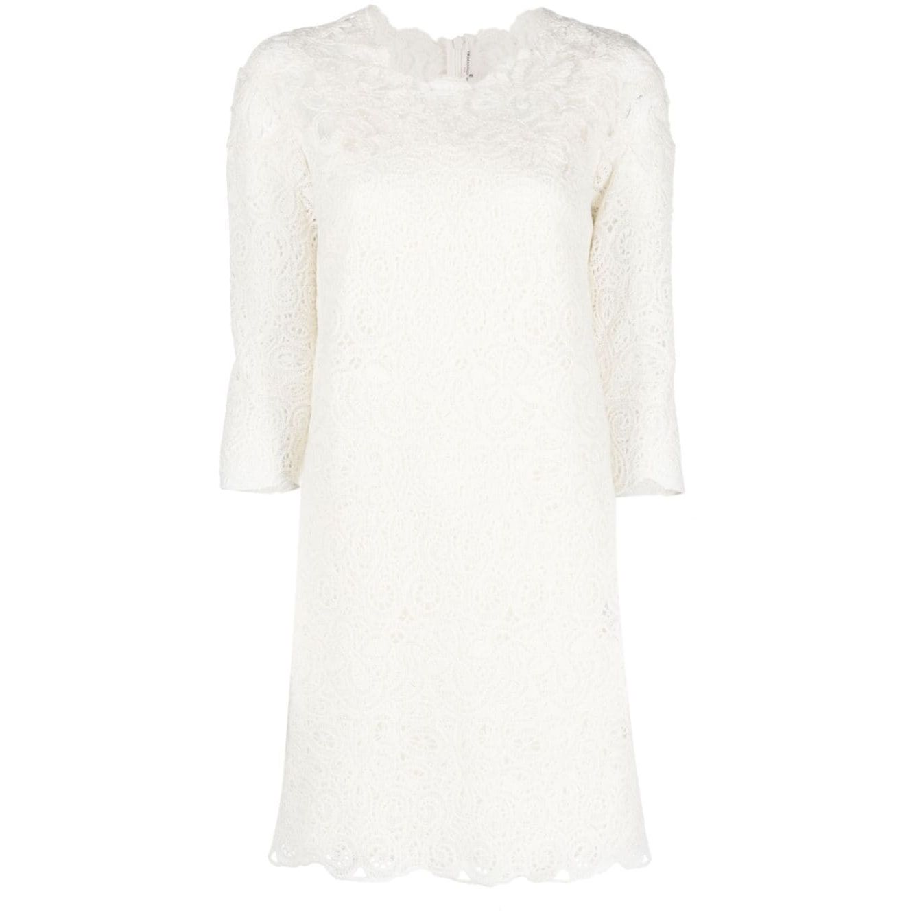 Ermanno Scervino Wool blend short dress