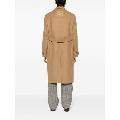 Etro Coats Beige