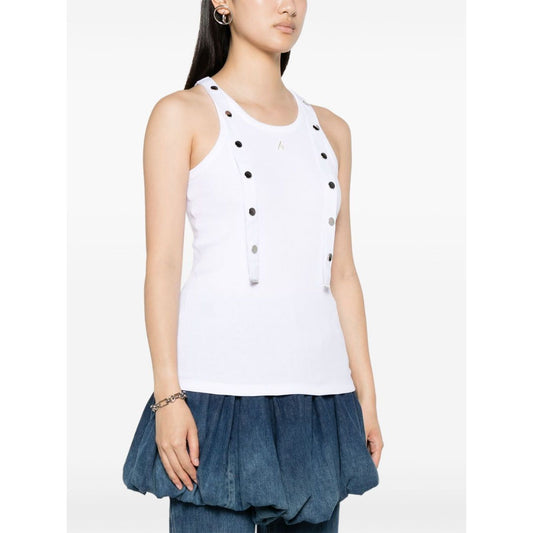 The Attico Top White Topwear