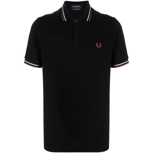 Fred Perry T-shirts and Polos Black Topwear