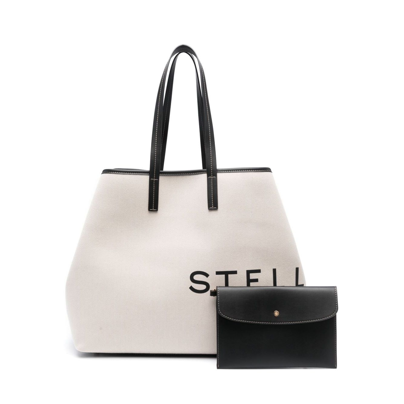 Stella McCartney logo-print detachable-purse bag