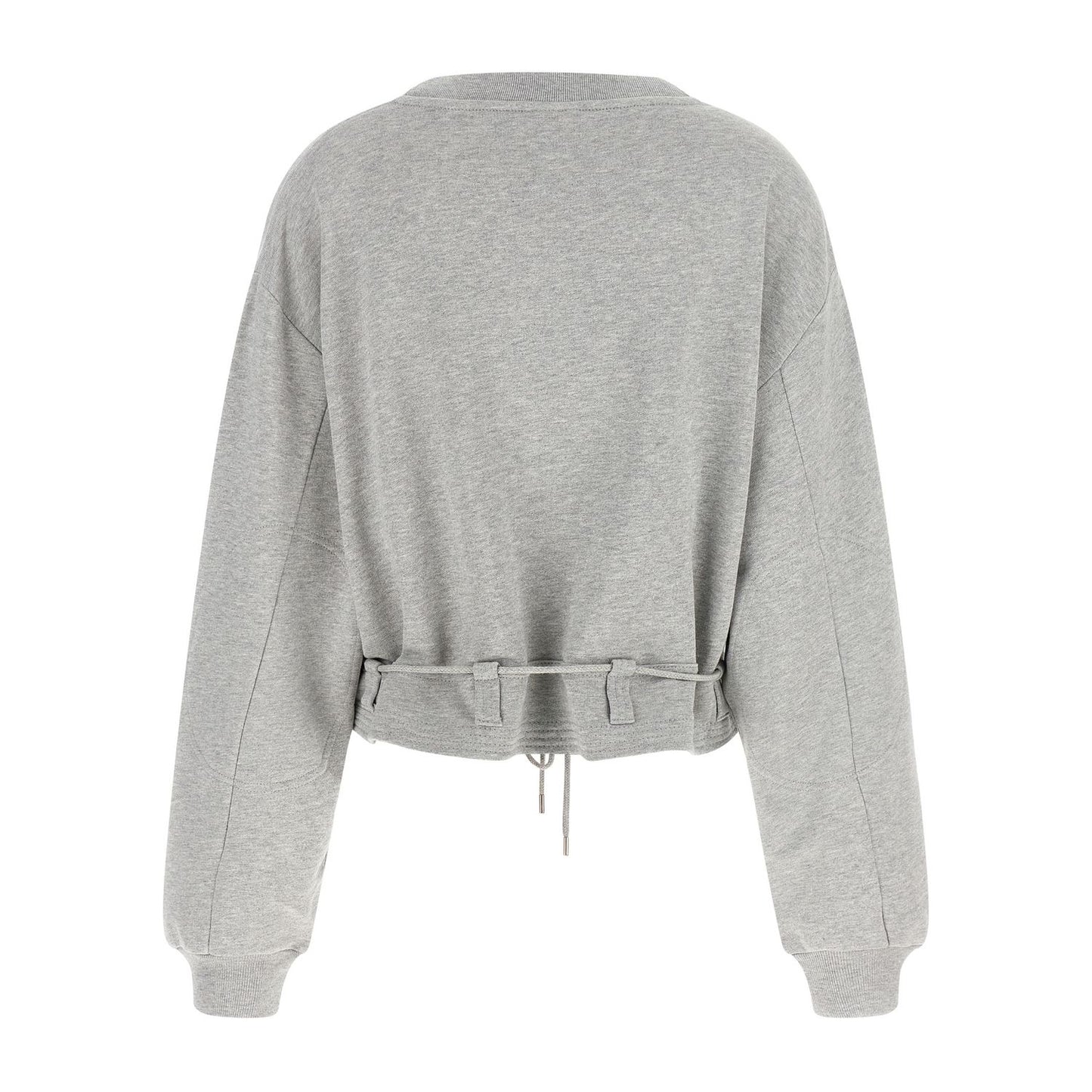 Dries Van Noten Gray Cotton Sweatshirt