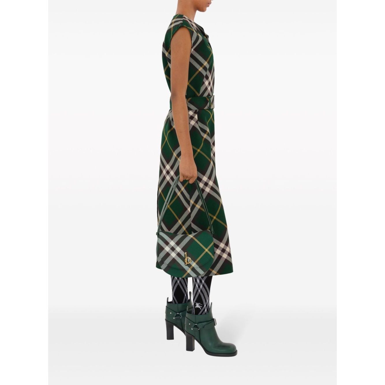 Burberry Nova Check Midi Dress
