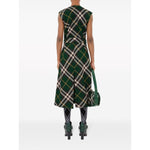 Burberry Nova Check Midi Dress Dresses