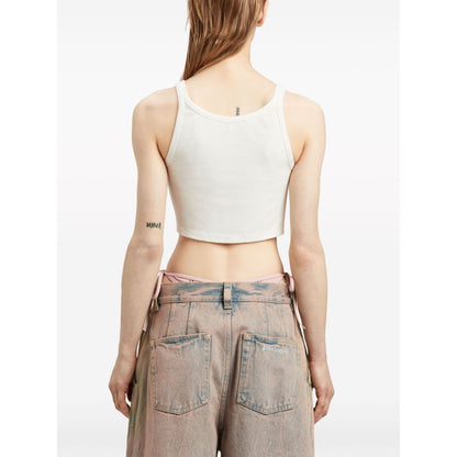 Palm Angels Top White