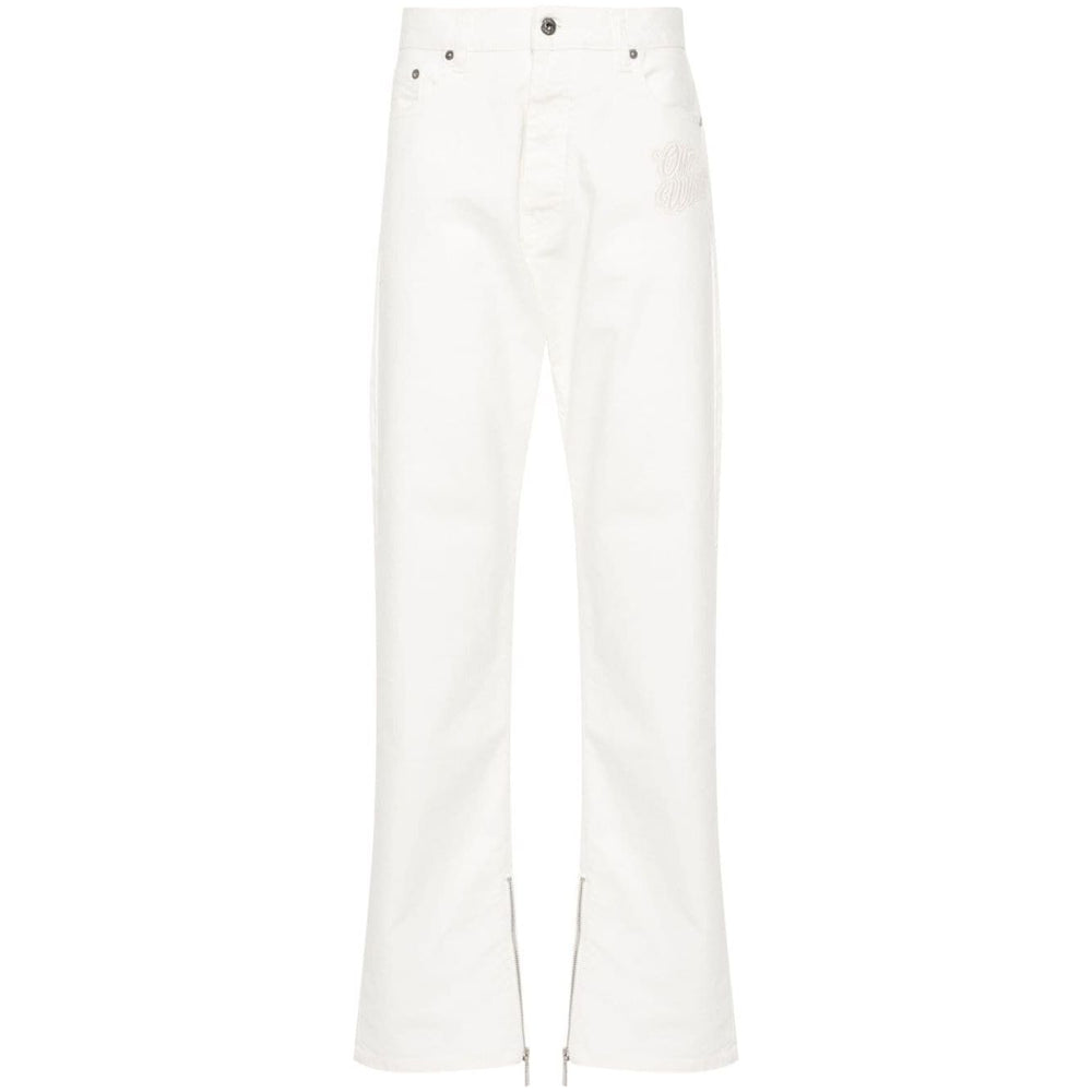 Off White 90's Logo Skate straight-leg jeans Jeans