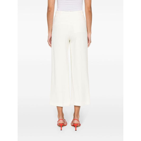Erika Cavallini Semi-Couture Trousers White Trousers