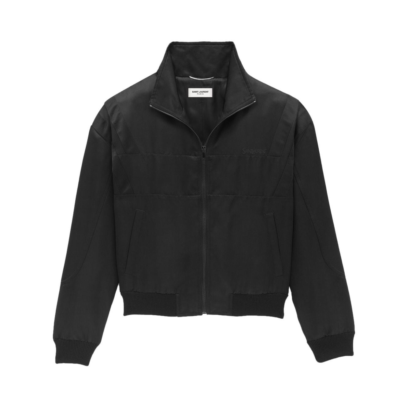 Saint Laurent blouson in satin