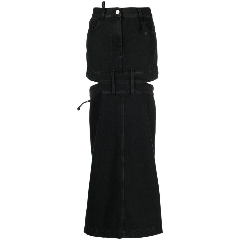 The Attico Skirts Black Skirts