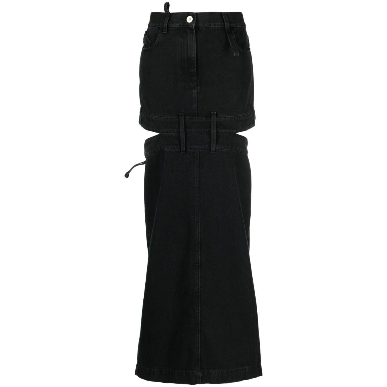 Front view with bag zipped and handles upright.