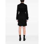 Burberry gabardine-weave trench coat Coats