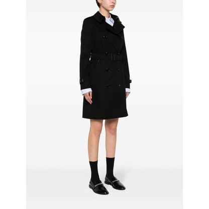 Burberry gabardine-weave trench coat