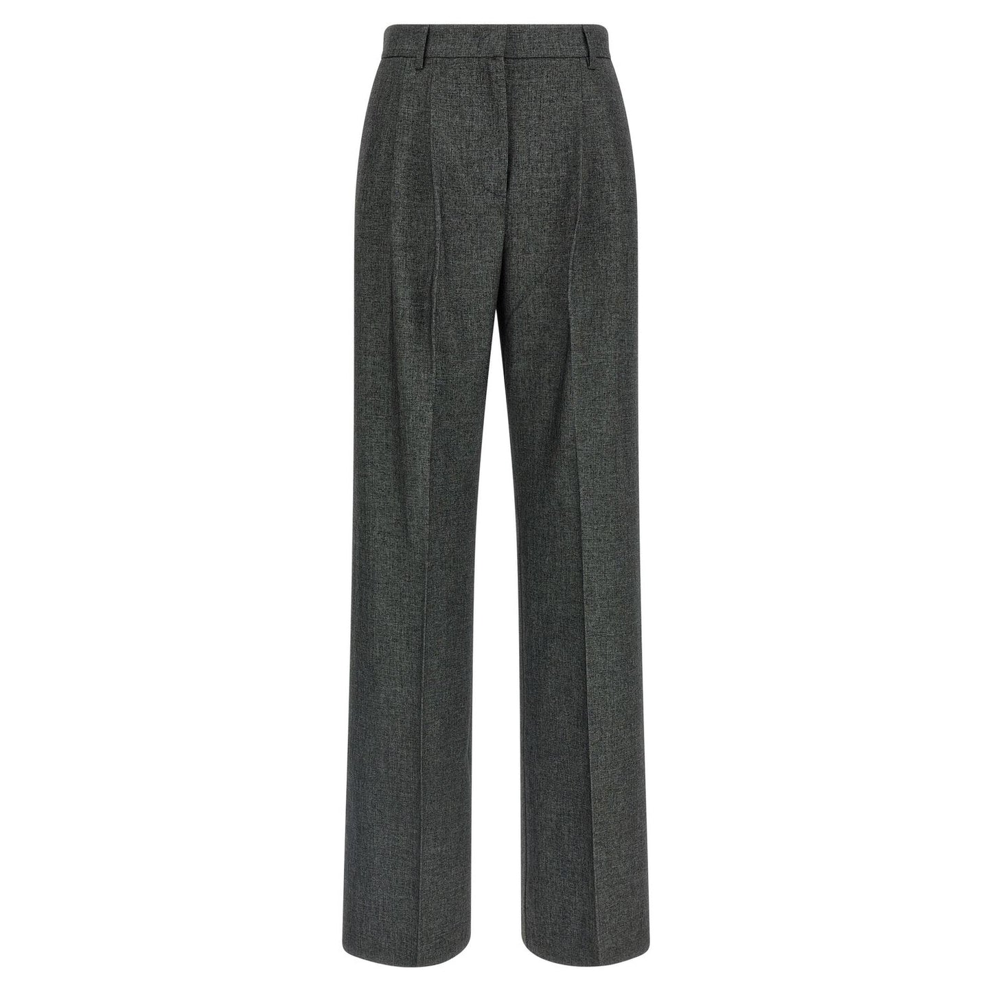 The Andamane Gray Polyester Dress Pants