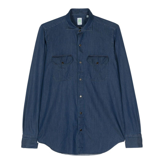 FINAMORE 1925 NAPOLI Shirts Denim