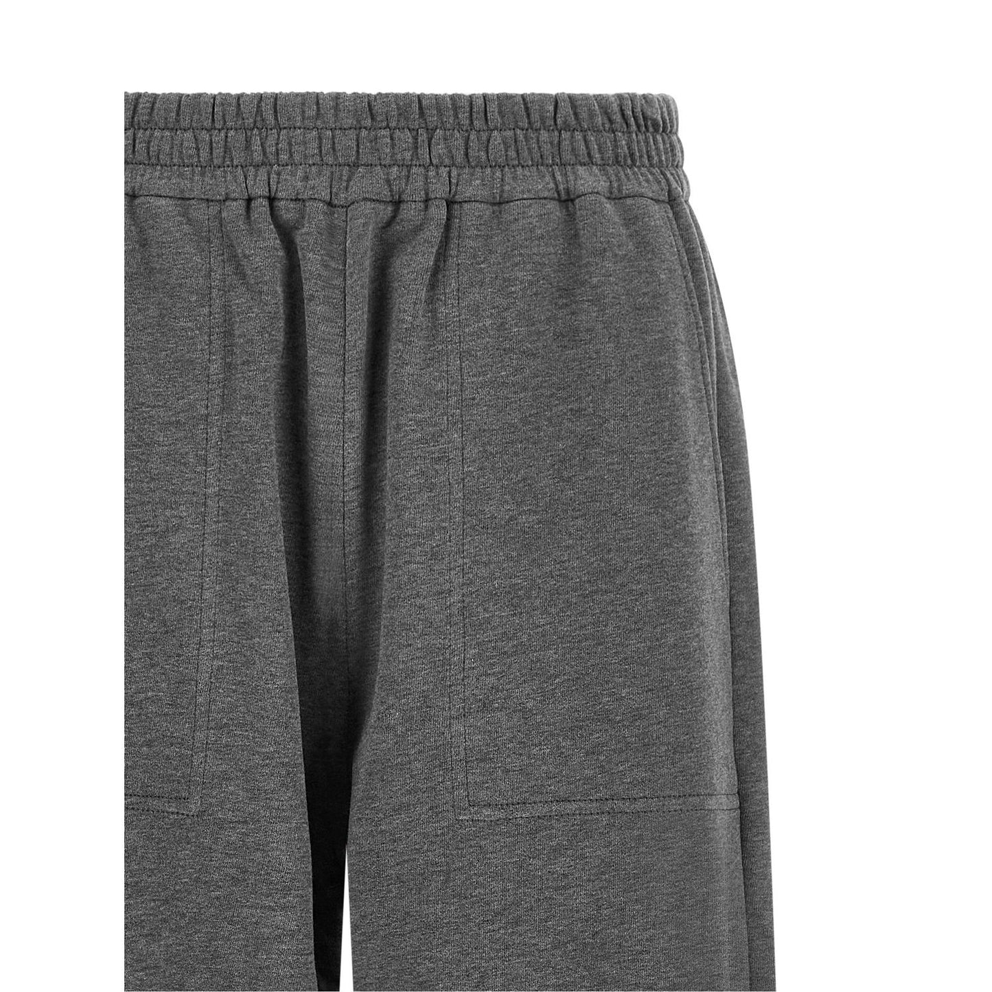 Brunello Cucinelli Gray Cotton Joggers (Workout Pants)
