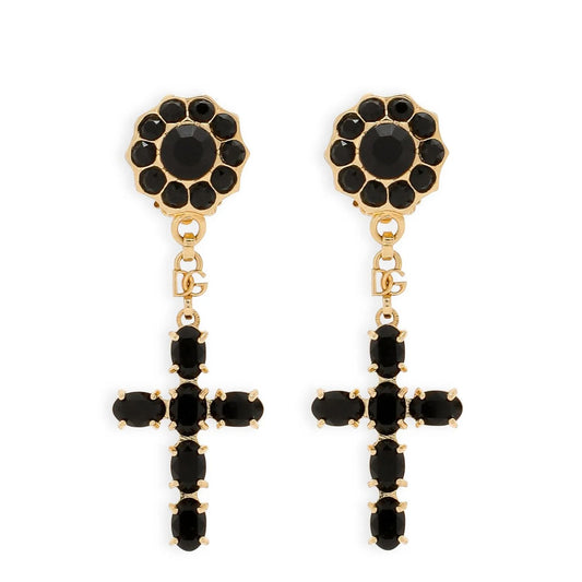 Dolce & Gabbana Gold Brass Earrings