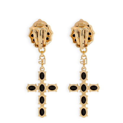Dolce & Gabbana Gold Brass Earrings