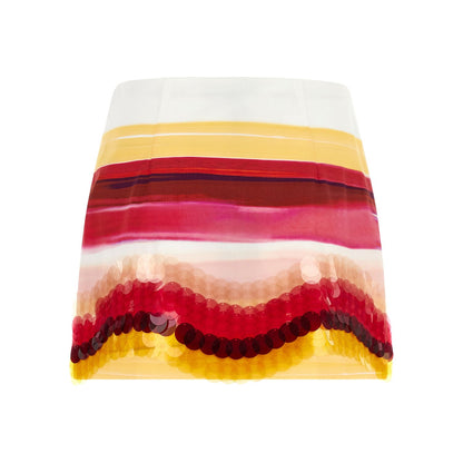 Fendi Multicolor Cotton Long Skirt