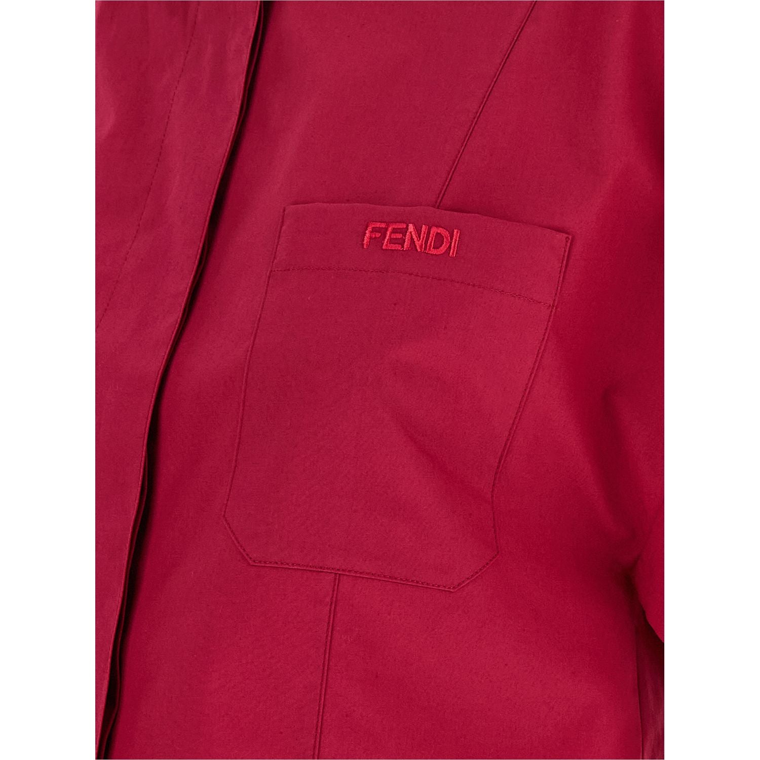 Fendi Multicolor Cotton Blouse