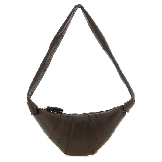 Lemaire Brown Lamb Leather Shoulder Bag