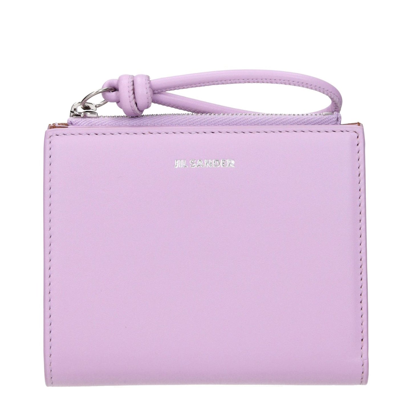 Jil Sander Pink Leather Wallet