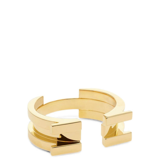 Elisabetta Franchi Gold Brass Bracelet