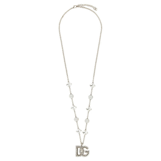 Dolce & Gabbana Silver Brass Necklace