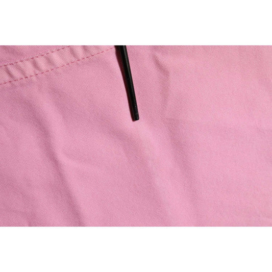 GF Ferre Pink Mid-Waisted Flared Denim Casual Jeans