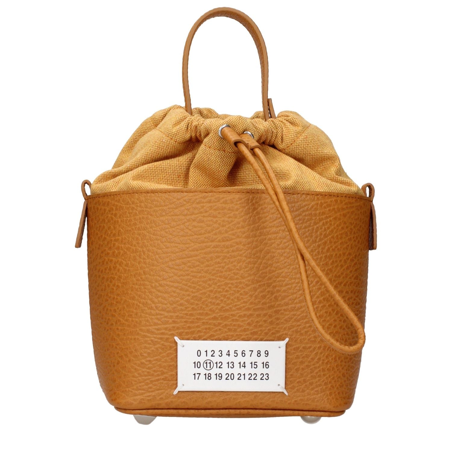 Maison Margiela Brown Leather Handbag