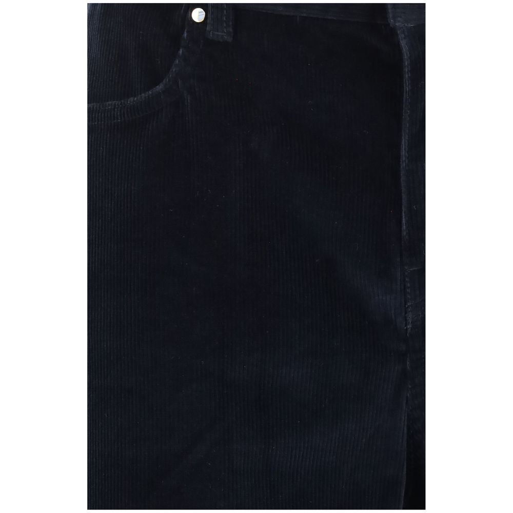 Max Mara Blue Cotton Pants