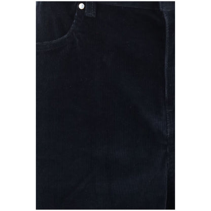 Max Mara Blue Cotton Pants