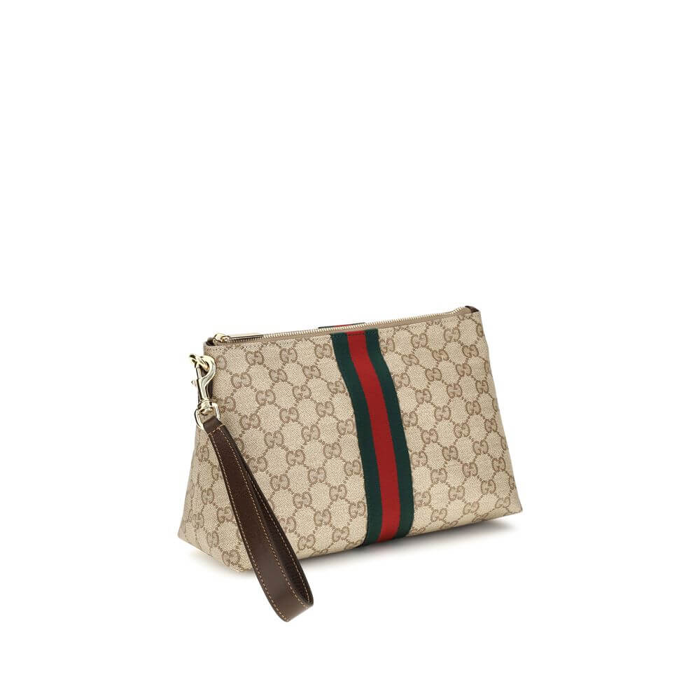Gucci Beige Fabric Handbag