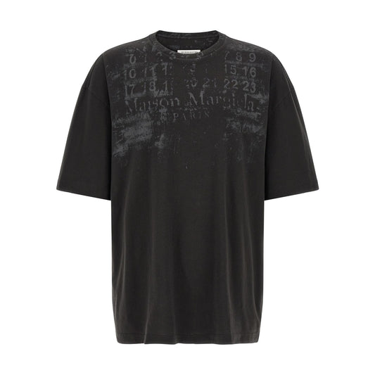 Maison Margiela Black Cotton T-Shirt