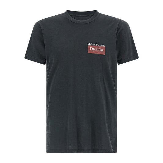 Maison Margiela Black Cotton T-Shirt