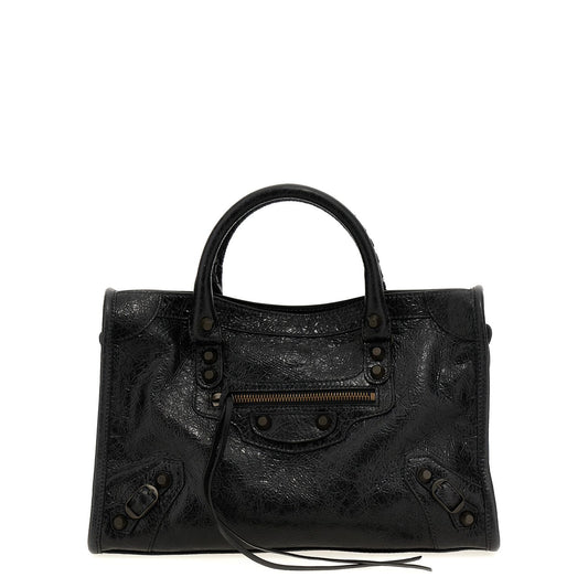 Balenciaga Black Lamb Leather Handbag