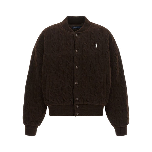 Polo Ralph Lauren Brown Wool Bomber